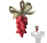 Saponetta Viso A Forma Di Fragola Sapone Detergente Idratante Estetico Per | Sapone Per Pelli Sensibili Con Corda Per il Bagno, la Pelle, le Mani, il Bucato, i , le Don