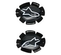 Saponette Ginocchia Alpinestars GP Plus Nero/BiancoTaglia unica Nero,Bianco