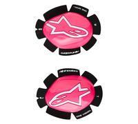 Saponette Ginocchia Alpinestars GP Plus Rosa Fluo/BiancoTaglia unica Rosa Fluo,Bianco