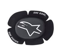 Saponetta Ginocchio Alpinestars GP Sport Evo Nero/BiancoTaglia unica Nero,Bianco