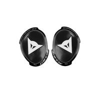 Dainese - Knee Slider Rss 4.0 - Full Kit, Saponetta Protezione Ginocchio per Moto, Unisex, Nero/Bianco, N