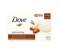 SAPONETTE PAMPERING: detergente di bellezza con burro di karitè e profumo di vaniglia - 1 confezione da 2 saponette