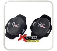 SAPONETTE per tuta pista MOTOGP OVALI NERO SLIDER racing resistenti