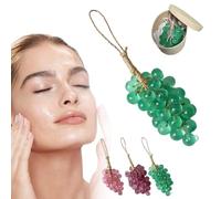 Saponi fatti a mano a forma di grappolo d'uva, sapone all'uva su corda, sapone da bagno con processo a freddo, fatto a mano con essenza di vite fresca, squisita decorazione per la casa fai da te, per