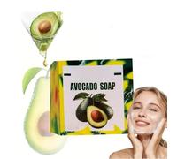 Saponi Yamusas Avocados per la pelle, sapone detergente all'olio di avocado per viso, mani, corpo, idratante, per uomo e donna (1pcs)