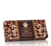 Saponificio Artigianale Fiorentino, Saponette, Patchouli and Sandalwood, Luxury Soaps