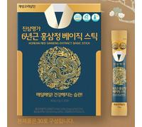 Saponina stick base estratto di ginseng rosso coreano 6 anni 10 g x 100 p 30 ...