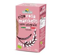 Sapore di Sole Riso Rosa Marchetti Semi Integrale Bio Italiano, 1 kg
