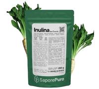 Saporepuro Inulina da cicoria 250 gr / 1000 gr - CATENA CORTA - Fibra alimentare da radici di cicoria