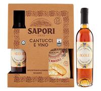 Sapori Confezione Cantucci e Vino, 1 Confezione