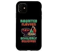 Sapori infestati diabolicamente delizioso chef di cucina Halloween Custodia per iPhone 11