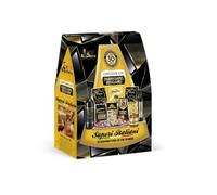 Sapori Italiani 2025 con 10 Pezzi: Cotechino, Lenticchie, Salame, Parmigiano Reggiano, Fornacine, Pasta, Sugo, Aceto, Vino, e Ricettario, confezione per regalidea con Portachiavi in omaggio