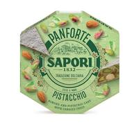 Sapori Panforte Pistacchio Torta con Pistacchi, Mandorle Intere, Melone e Cedro Canditi 280g