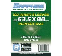 Sapphire Bustine Protettive 63.5x88mm Perfect Green 100pz Cabp0029