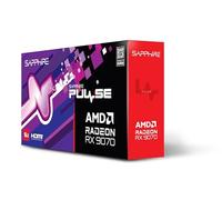 Sapphire PULSE Radeon RX 9070 AMD 16 GB GDDR6 (Sapphire VGA 16GB RX9070 PULSE GAMING OC 2xHDMI/2xDP PULSE AMD RADEON RX 9070 GAMING 16GB)