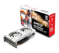 Sapphire technology Carte Graphique AMD Radeon RX 9060 XT Gaming OC Pure 16GB Double HDMI-DP