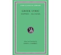 Sappho Alcaeus Greek Lyric, Volume I (Copertina rigida) Loeb Classical Library