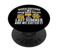 Sappiamo cosa hai fatto la scorsa estate e l'abbiamo modificato Video Editor PopSockets PopGrip Adesivo