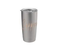 Sapporo Japan Design elegante vintage Bicchiere termico in acciaio inox doppia parete