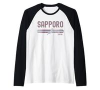 Sapporo Japan | Vacation Travel Maglia con Maniche Raglan