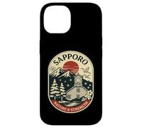 Sapporo Nature & Strength Design retrò giapponese Heritage Custodia per iPhone 14