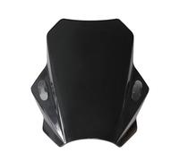 SAQIYEU Motocicletta Cupolino Compatibile con Yamaha per MT-03 2006-2020 Parabrezza Regolabile per Parabrezza Moto Parabrezza Anteriore Moto(Black)