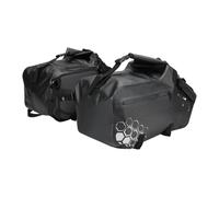 SAQIYEU Zaino per Sella Moto Compatibile con R1250RS per R1200GS per R1200ST per Adventure Borse Laterali Impermeabili per Moto da 48L E 28L, per Esterni da per Viaggio per Bagagli