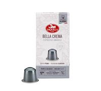 SAQUELLA caffè, Capsule "Compatibili con" Nespresso Miscela Bella Crema - Confezione da 10 capsule