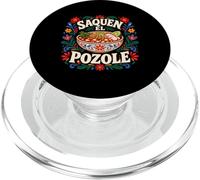 Saquen El Pozole Cibo Messicano Divertente Menudo Messico Sopa Maiz PopSockets PopGrip per MagSafe