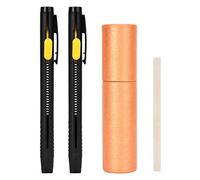 Sar ti Gesso Penna, Cucito Gesso Marcatore, Ricarica Auto Vanishing Tessuto di Cuoio Marker Scompaiono Penne con 2 Pz Penna e 20 Cera Refill per Cucire, Vetro