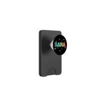 Sara - Bellissimo nome con farfallas PopSockets PopWallet per MagSafe