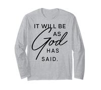 sarà Come Dio ha Detto Maglia a Manica