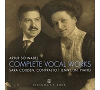 Artur Schnabel Artur Schnabel: Complete Vocal Works (CD) Album