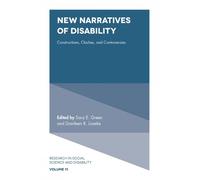 Sara E. Green New Narratives of Disability (Copertina rigida)