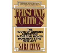 Sara Evans Personal Politics (Tascabile)