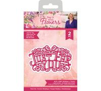 Sara Firma Collezione - Dire It con Fiori Collezione Da Crafters Companion