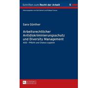 Sara Günther Arbeitsrechtlicher Antidiskriminierungsschutz un (Copertina rigida)