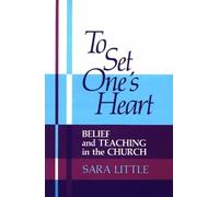 Sara Little To Set One's Heart (Tascabile)