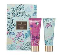 Sara Miller Beauty Underwater Spa-Spa Duo, bagnoschiuma esfoliante da 75 ml e crema mani e corpo da 75 ml