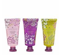 Sara Miller Haveli Garden Passion Flower & Frangipani Creme per le mani Trio Set regalo | Mantenere le mani morbide e profumate | Cruelty Free & Vegan Friendly | Dimensioni adatte ai viaggi | 3 x 30 ml