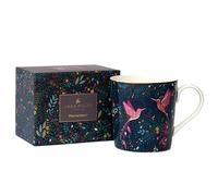 Sara Miller India Collection - Hummingbird Paradise Mug - blu scuro
