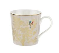 Sara Miller per Portmeirion smcy78914-xg mug-light grigio singolo, bianco/oro