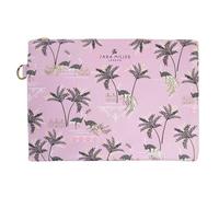 Sara Miller Savannah - Trousse da viaggio con dettagli in lamina d'oro, Multicolore, Borsa cosmetica