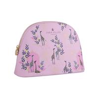 Sara Miller, Savannah, trousse per cosmetici, misura media, rosa, borsa per trucco o palestra, formato da viaggio e vegano, regalo di bellezza per donne, riempitivo per calze