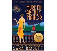 Sara Rosett Murder at Archly Manor (Copertina rigida)