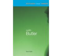 Sara Salih Judith Butler (Tascabile) Routledge Critical Thinkers