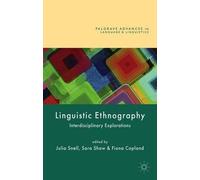 Sara Shaw Linguistic Ethnography (Copertina rigida)