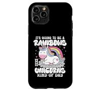 Sarà un fantastico unicorno per il giorno degli arcobaleni e degli unicorni Custodia per iPhone 11 Pro
