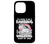 Sarà un fantastico unicorno per il giorno degli arcobaleni e degli unicorni Custodia per iPhone 14 Pro Max