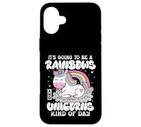Sarà un fantastico unicorno per il giorno degli arcobaleni e degli unicorni Custodia per iPhone 16 Plus